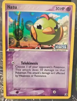 Natu 63/115 EX Unseen Forces Holo Stamped 2005 Pokemon TCG - Image 1