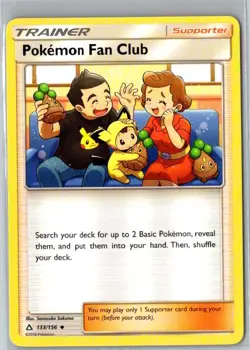 Pokemon Fan Club Ultra Prism Non-Holo Pokemon TCG - Image 1