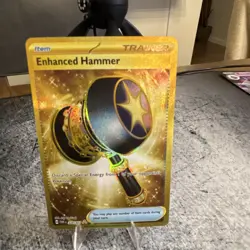 Pokemon TCG Enhanced Hammer 224/167 Sv06 Twilight Masquerade Secret Rare Foil - Image 1