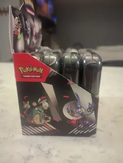 Pokemon TCG Black Bolt And White Flare Unova Mini Tin Set of 8 with Display Box! - Image 4