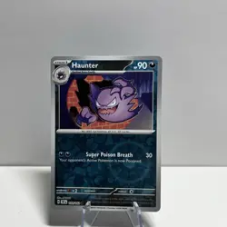 Pokemon TCG Haunter Scarlet & Violet-Temporal Forces 103/162 Reverse Holo Common - Image 1