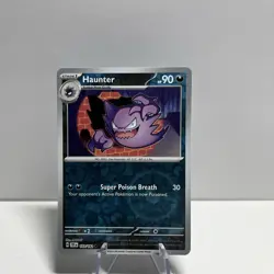 Pokemon TCG Haunter Scarlet & Violet-Temporal Forces 103/162 Reverse Holo Common - Image 3
