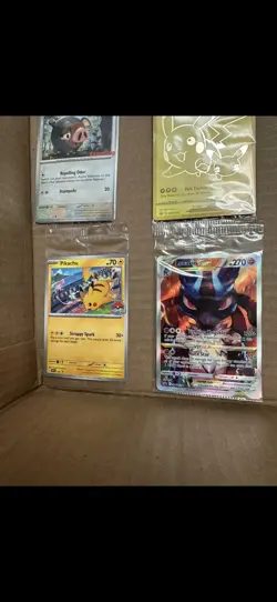 POKEMON CELEBRATIONS UPC Promo POKEBALL SWSH146 & PIKACHU V SWSH145 Sealed! - Image 3