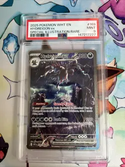 Pokemon TCG Hydreigon EX 169/086 White Flare Special Illustration Rare PSA 9 - Image 1