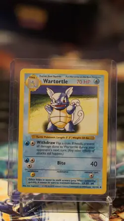 WARTORTLE - 42/102 - Base Set - 4th Print - 1999-2000 - Pokemon Card - Image 1