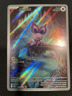 Noibat 169/159 Sv09 Journey Together Illustration Rare Full Art Holo English - Image 1