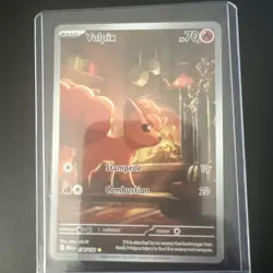 Pokemon Vulpix 138/132 NM Mega Evolution - Image 2
