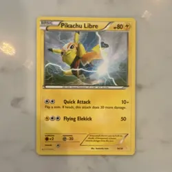 The Pokemon Company Pikachu Libre XY Trainer Kit 14/30 Common 80 HP EN - Image 1