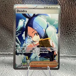 Dendra Full Art 266/193 Illustration Rare Paldea Evolved Pokemon TCG Near Mint - Image 1