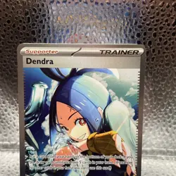 Dendra Full Art 266/193 Illustration Rare Paldea Evolved Pokemon TCG Near Mint - Image 2