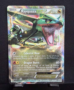Pokemon TCG Rayquaza EX 85/124 Dragons Exalted Holo Ultra Rare LP - Image 1
