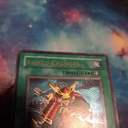 Yugioh! LP Armed Changer - EEN-EN045 - Ultimate Rare - 1st Edition MP - Image 3