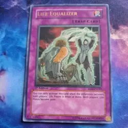 Yugioh Life Equalizer EOJ-EN049 Ultimate Rare 1st Ed LP - Image 1