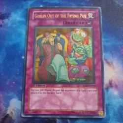 Yugioh Goblin Out Of The Frying Pan SOI-EN059 Ultimate Rare 1st Ed VLP/NM - Image 1