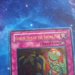 Yugioh Goblin Out Of The Frying Pan SOI-EN059 Ultimate Rare 1st Ed VLP/NM - Image 3