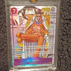 Bandai One Piece CCG Borsalino OP16-073 Alt Art Foil Special 8000/7 EN - Image 1