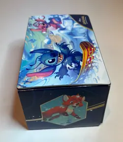 Disney Lorcana League Promo Blue Deck Box Storage Winterspell Lilo & Stitch - Image 2