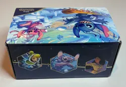 Disney Lorcana League Promo Blue Deck Box Storage Winterspell Lilo & Stitch - Image 4