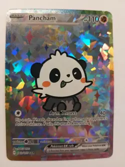 Derpy Pokemon Fan Made Holo Display Cards - Derpy PANCHAM - Image 1