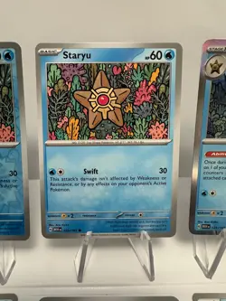 Pokemon 151 Staryu Goldeen Regular & Reverse Holo Near Mint 8 Card Lot - Image 4
