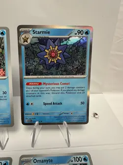 Pokemon 151 Staryu Goldeen Regular & Reverse Holo Near Mint 8 Card Lot - Image 5