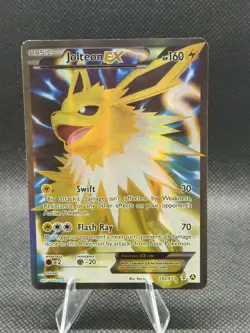 Pokemon TCG Jolteon EX 28a/83 Generations Full Art Holo Card NM - Image 2