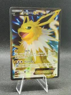 Pokemon TCG Jolteon EX 28a/83 Generations Full Art Holo Card NM - Image 3