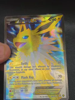 Pokemon TCG Jolteon EX 28a/83 Generations Full Art Holo Card NM - Image 5