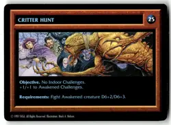 1997 Shadowrun CCG / TCG Card Critter Hunt - Image 1