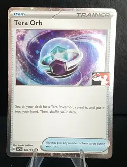 TERA ORB 189/191, HOLO, STAMPED, PRIZE PACK SERIES 7, POKEMON CARD (NM) - Image 1