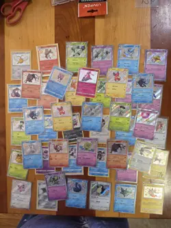 Huge Pokemon Card Lot With Over 200 Cards - Image 1