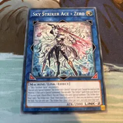 L26D-ENS34 SKY STRIKER ACE - ZERO COMMON 1ST EDITION YuGiOh CARD - Image 1