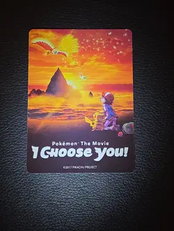 Pokemon The Movie I Choose You Promo Card Insert - Image 1