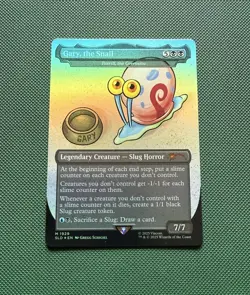 Gary, the Snail - Toxrill, the Corrosive - Rainbow Foil - Secret Lair MTG Magic - Image 1