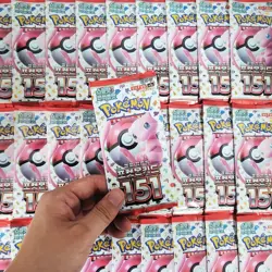 32 Packs Pokemon Card 151 Booster Scarlet&Violet TCG Sealed Sv2A (+5 Free Packs) - Image 1