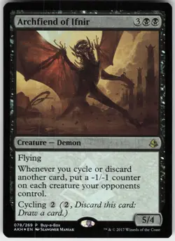 Archfiend of Ifnir Magic: The Gathering Foil NM/M - Image 1