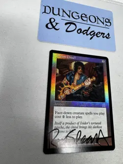 Dream Chisel - Onslaught FOIL - Magic the Gathering MTG - Signed - Image 2