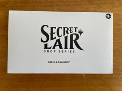 Magic Secret Lair Goblin & Squabblin, NON-Foil (neu, versiegelt) mtg - Image 1