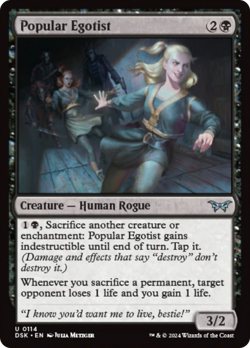 Popular Egotist [Duskmourn: House of Horror] Near Mint - Image 1
