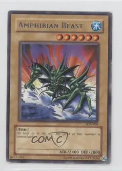 Amphibian Beast Unlimited YuGiOh Labyrinth of Nightmare #LON-008 2003 READ - Image 1