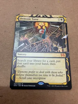 Demonic Tutor M 027 Non/foil Strixhaven Mystical Archive - MTG - Image 1