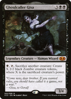 1x GHOULCALLER GISA - Commander - MTG - NM - Magic the Gathering - Image 1