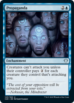 1x PROPAGANDA - Commander - MTG - Magic the Gathering - Image 1