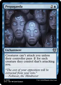 1x PROPAGANDA - Commander - MTG - Magic the Gathering - Image 2