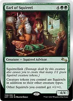 MTG - Earl of Squirrel, Unstable - Image 1