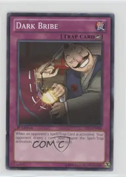 Dark Bribe 1st Ed. YuGiOh Starter Deck 13 Super Starter: V for Victory READ - Image 1