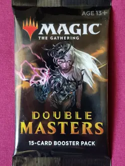 Magic The Gathering DOUBLE MASTERS New Sealed Booster Pack MTG - Image 2
