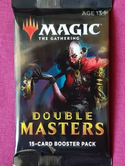 Magic The Gathering DOUBLE MASTERS New Sealed Booster Pack MTG - Image 3