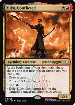 Zuko, Conflicted [Avatar: The Last Airbender] Foil Near Mint - Image 1