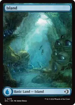 Island (0275) [Lorwyn Eclipsed] Foil Near Mint - Image 1